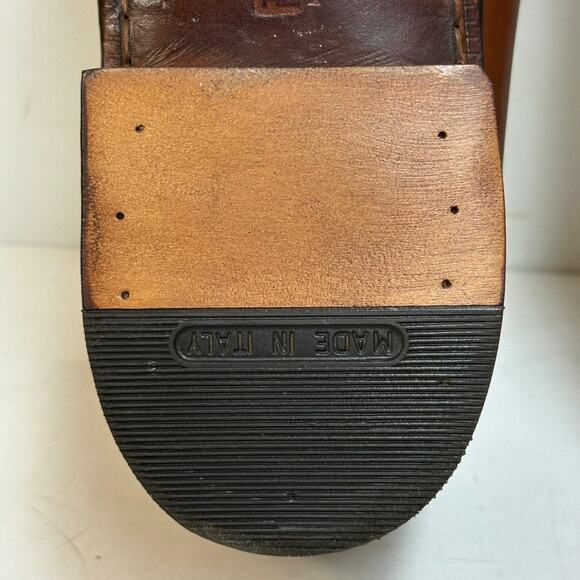 NEW HEELS Rancourt & Co. x FootJoy Tassel Loafers Kiltie Brown Made USA 10.5 D main image 13